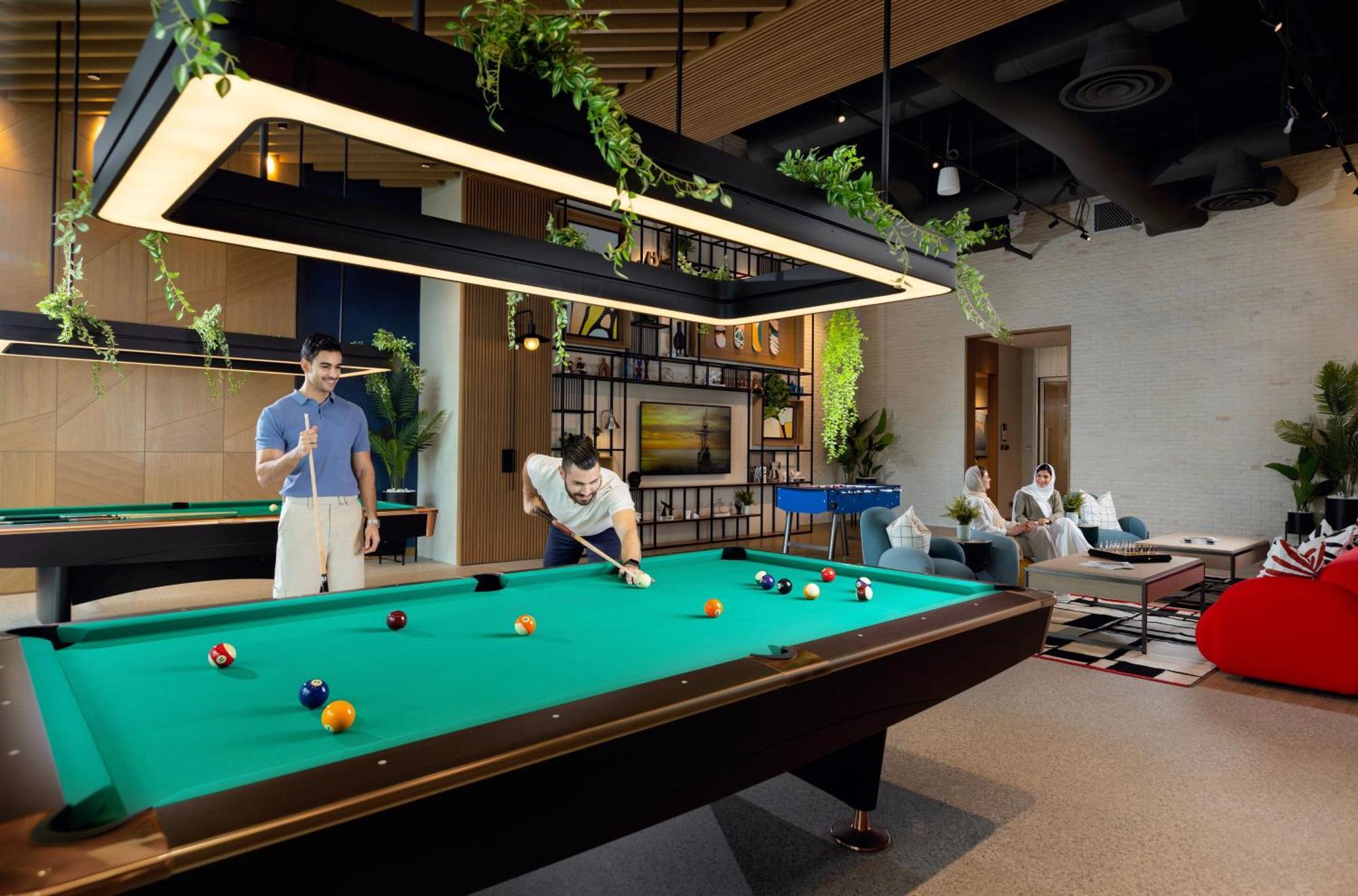 Onyx Rotana Manama Exterior foto The Billiard Room