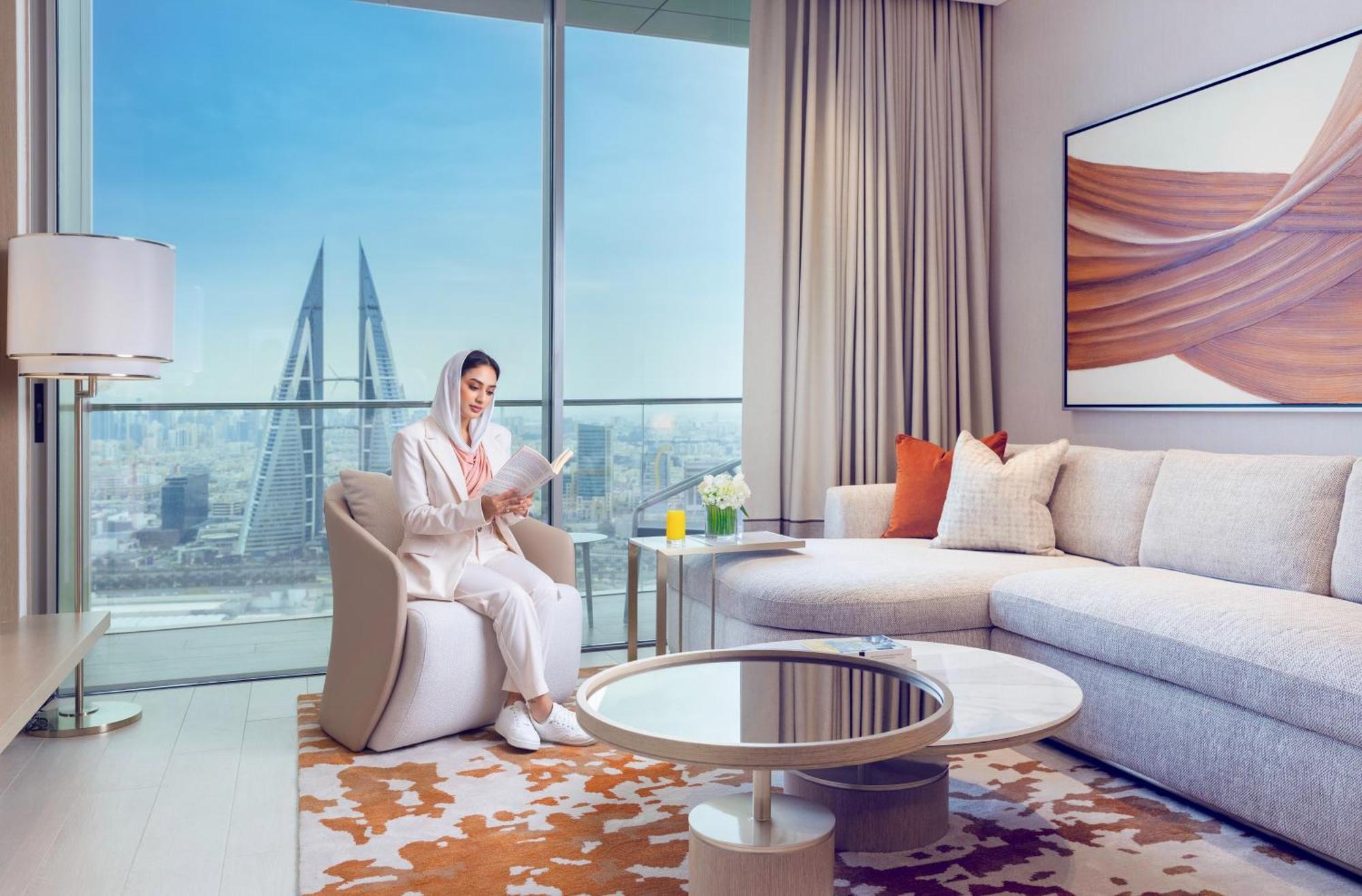 Onyx Rotana Manama Exterior foto A living room at the Address Downtown Hotel