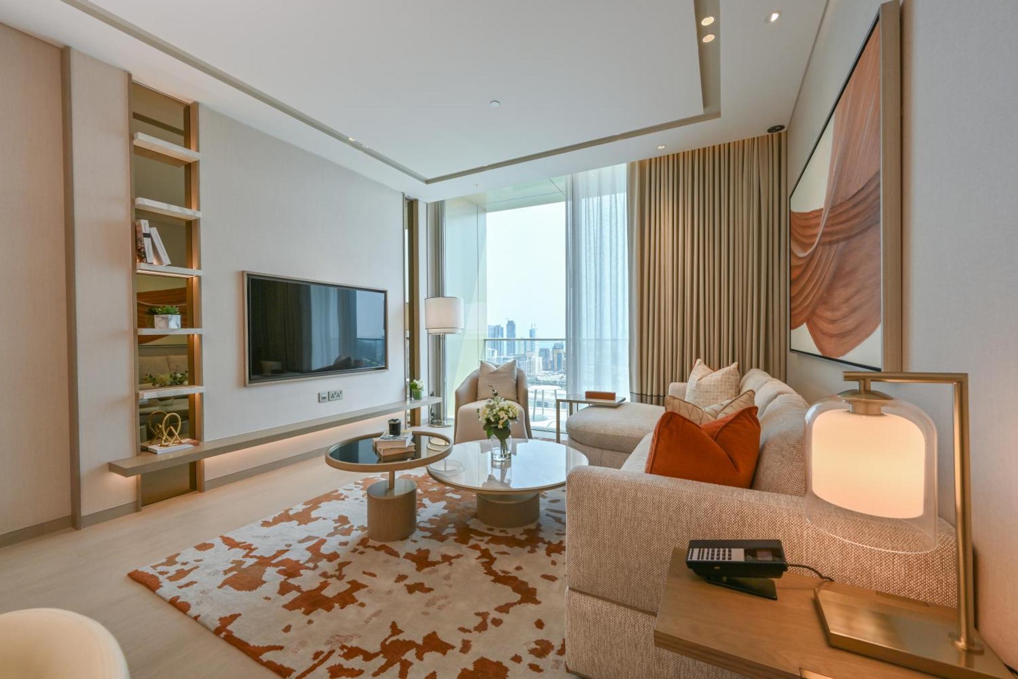 Onyx Rotana Manama Exterior foto Living room