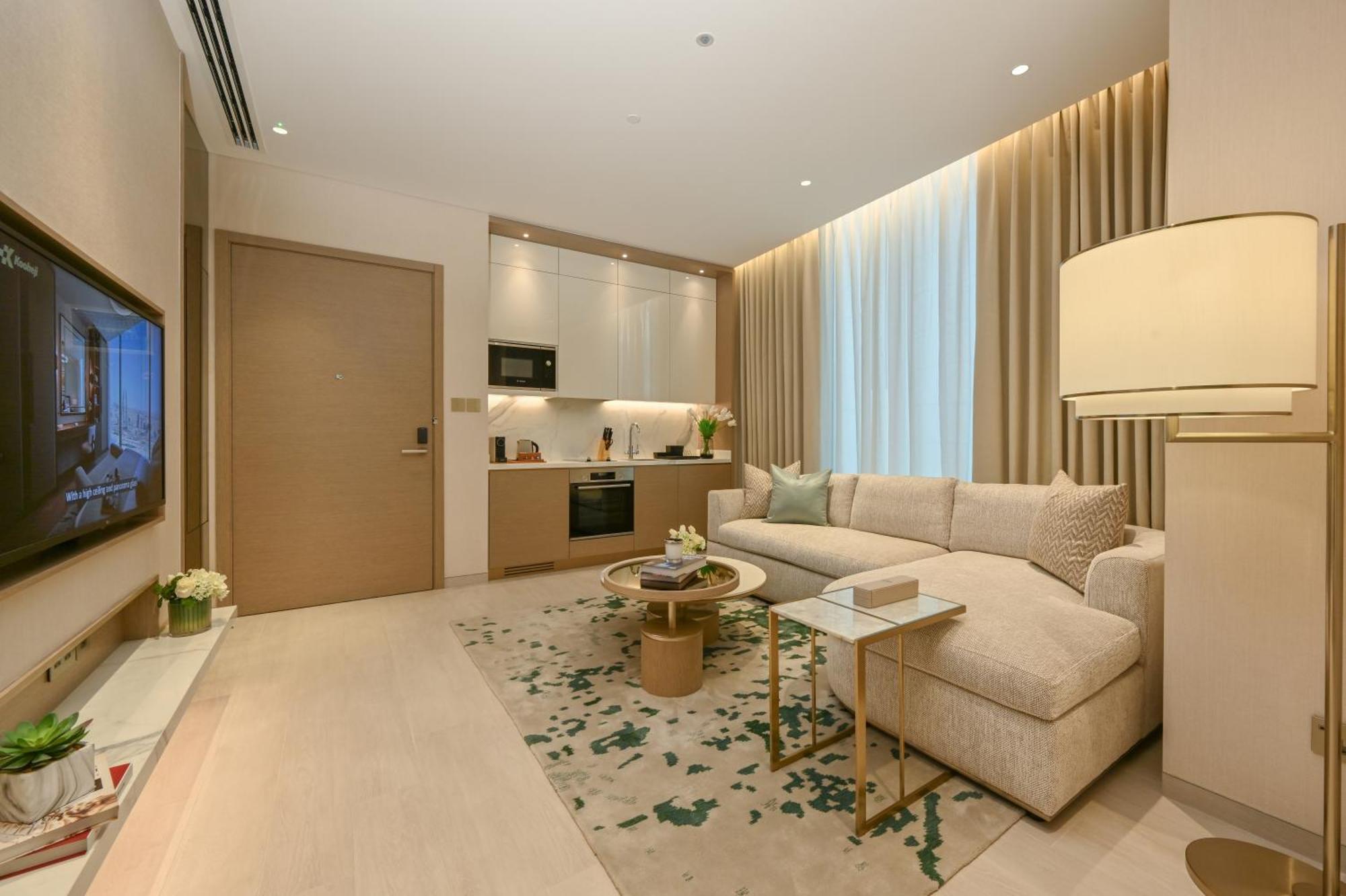 Onyx Rotana Manama Exterior foto A living room at the Ritz-Carlton, DIFC