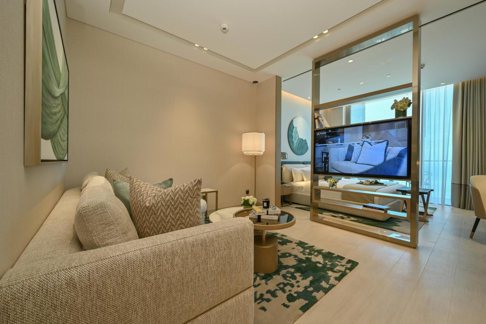 Onyx Rotana Manama Exterior foto A living room at the Ritz-Carlton, DIFC