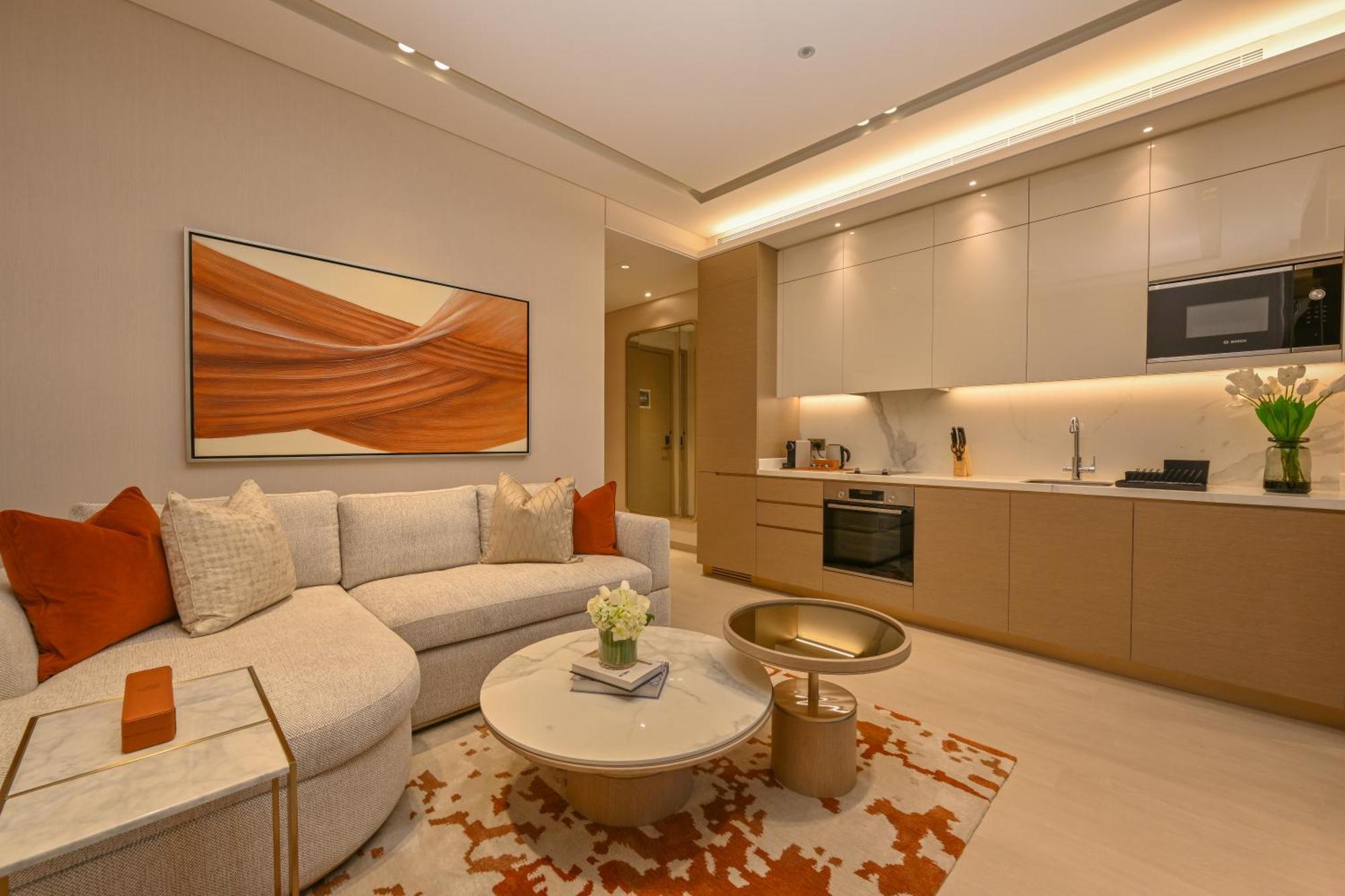 Onyx Rotana Manama Exterior foto A typical apartment interior